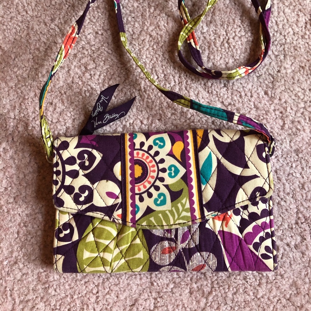 VERA BRADLEY Purple Crossbody